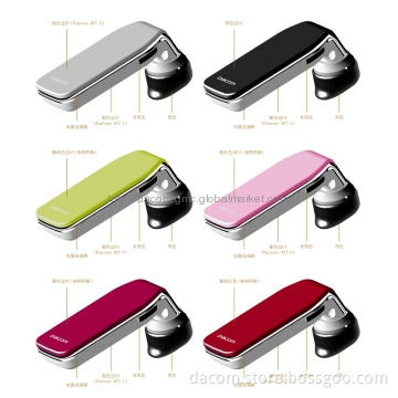 Bluetooth Mono Headset for SAMSUNG, Fashion Look, Colorful
